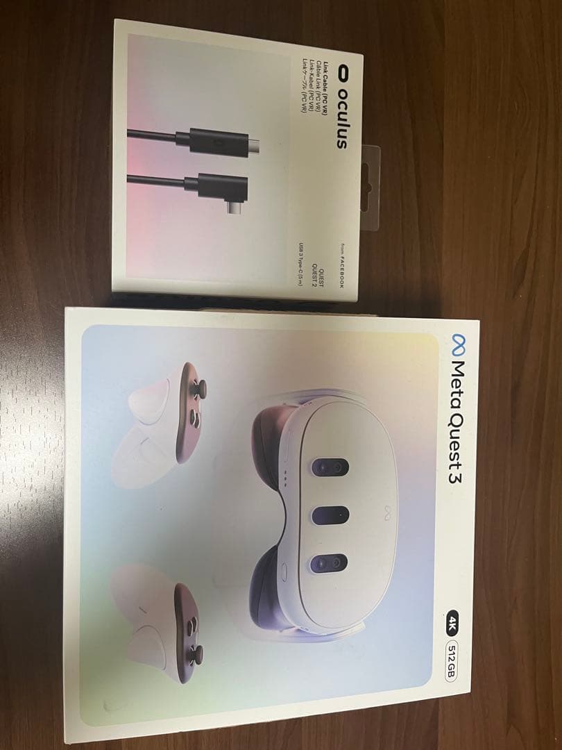 【美品】 Quest 3 512GB 4K VRヘッドセット