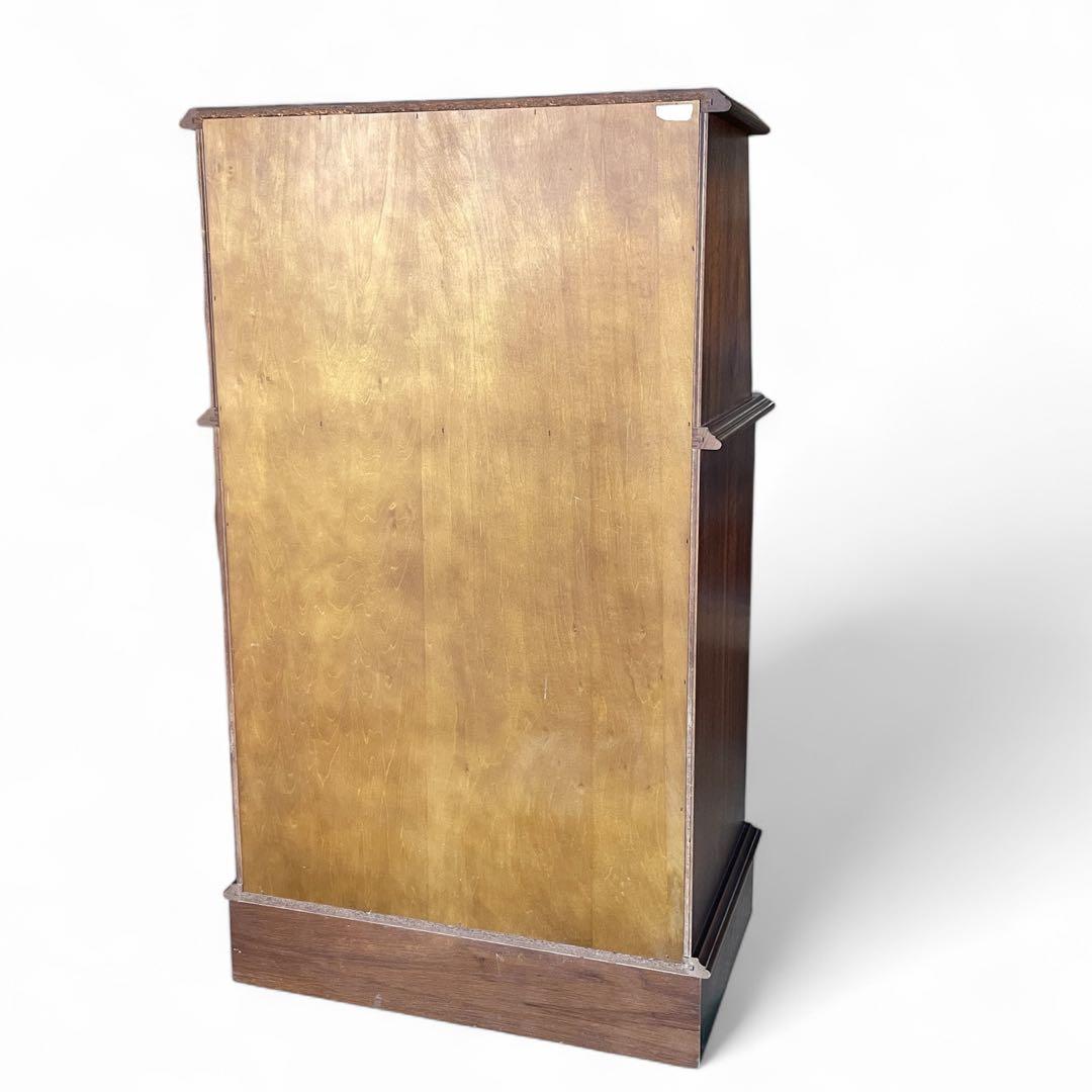 【希少】カリモク コロニアル ライティングビューロー デスク チェスト 木製