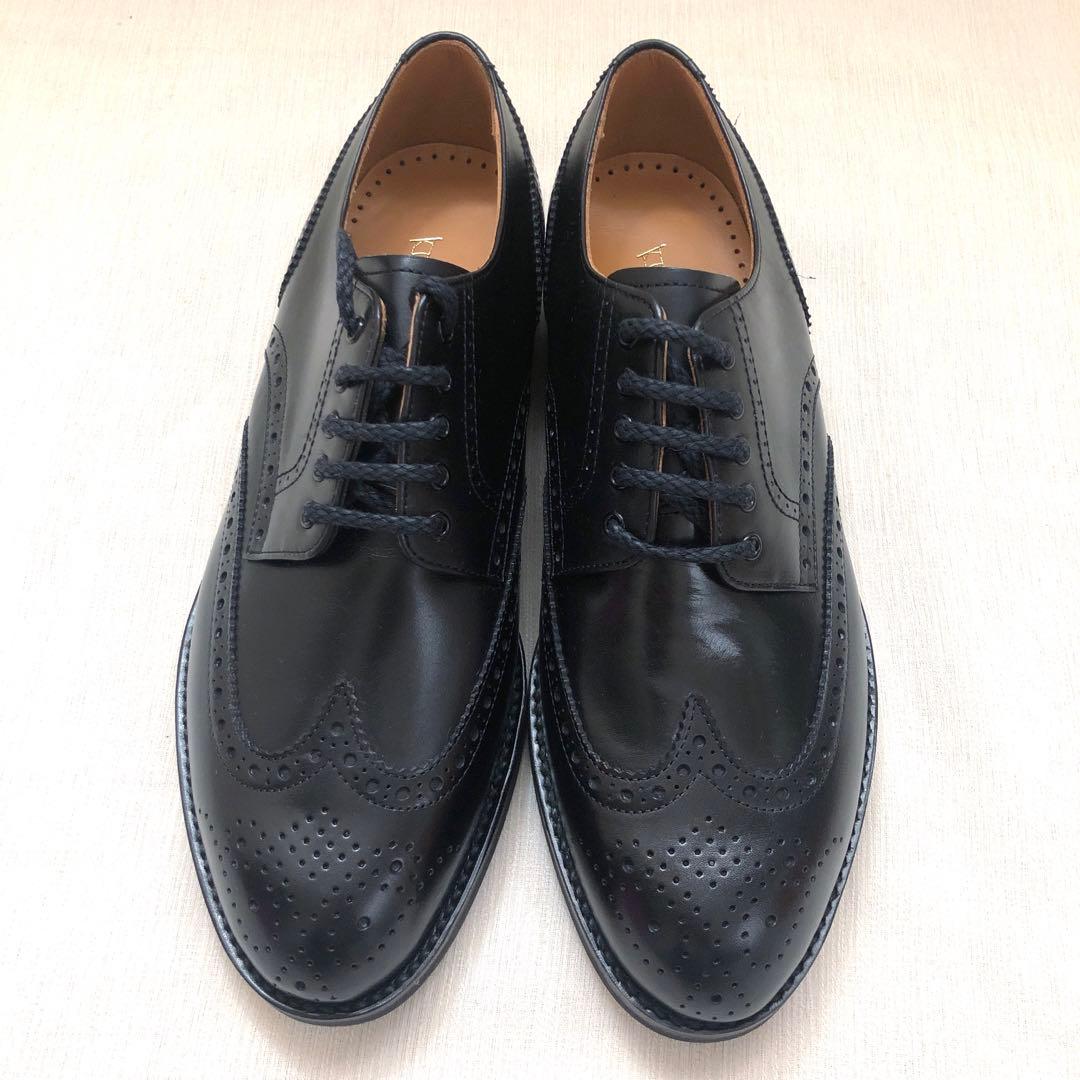 REGAL リーガル ウィングチップ ビジネスシューズ 25cm 黒