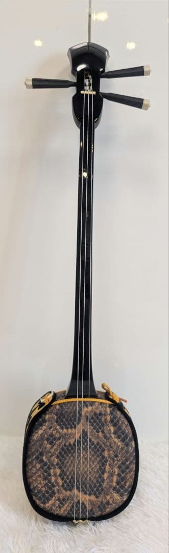 【美品】沖縄三線　人工皮　2WAYソフトケース付き　初心者