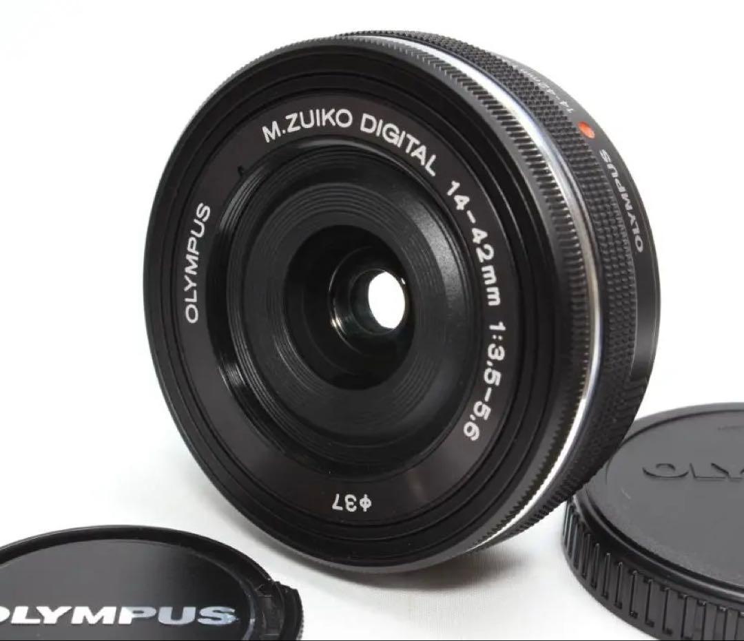 ❤️電動レンズ❤️OLYMPUS M.ZUIKO 14-42mm EZ ブラック