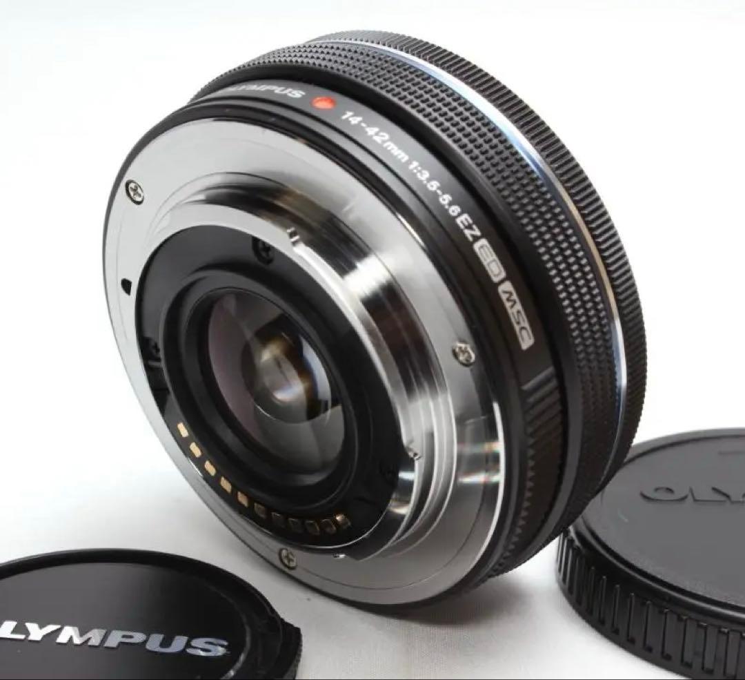 ❤️電動レンズ❤️OLYMPUS M.ZUIKO 14-42mm EZ ブラック