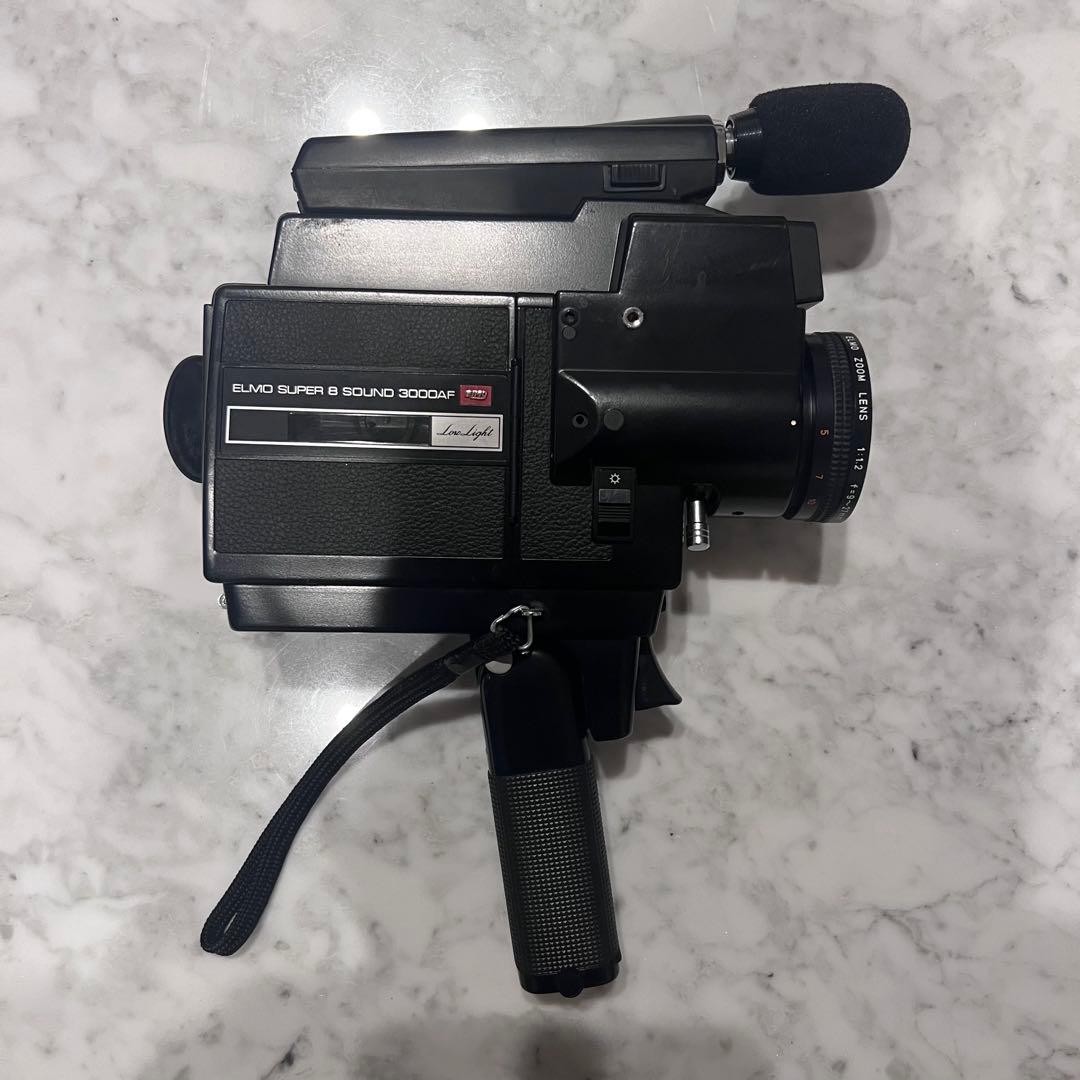 ELMO SUPER 8 SOUND 3000AF フィルムカメラ　外観綺麗