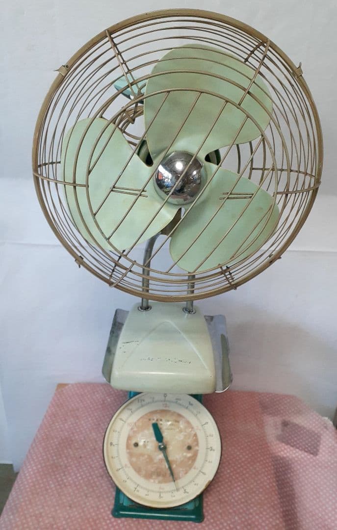 【昭和レトロ】サンヨー扇風機　 30cmホーム扇　元箱付