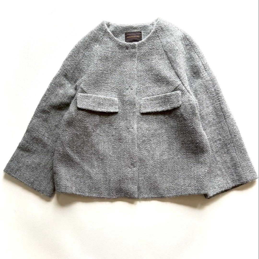 TOMORROWLAND Collection 上質ツイード Aラインジャケット