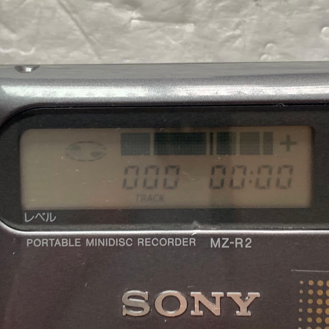 ジャンク ソニー SONY MZ-R2 MDウォークマン 壊れています