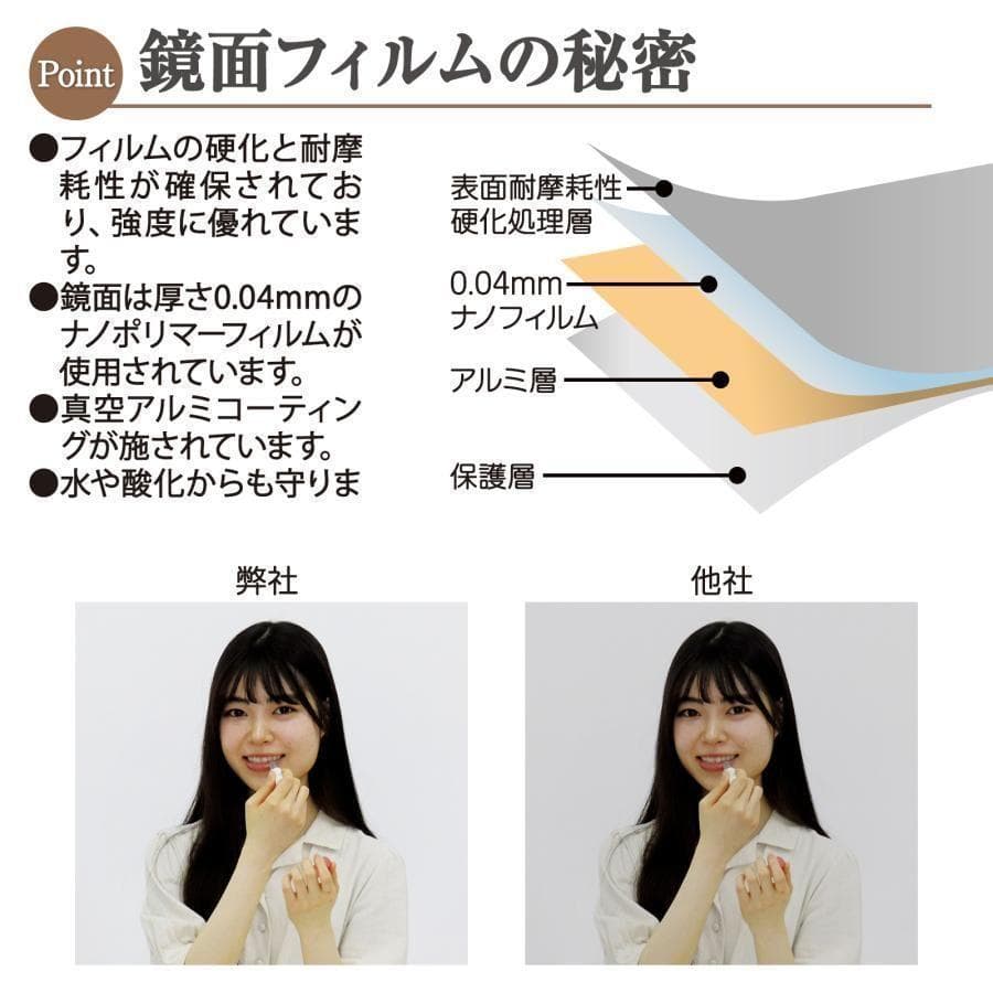 割れない鏡 軽量 ダンスミラー 大型鏡 160cm 姿見 全身鏡 金 2055