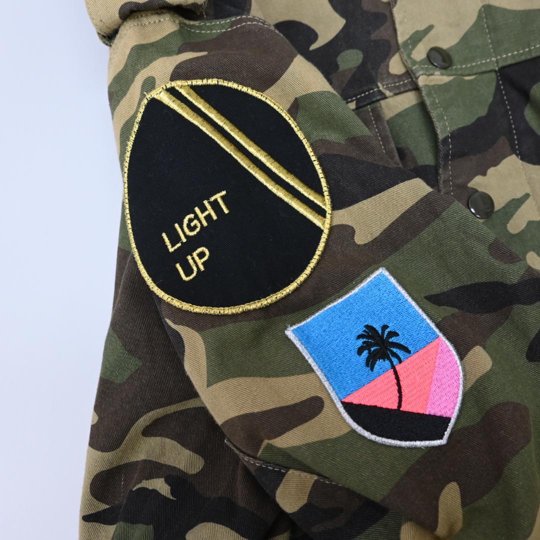 SAINT LAURENT PARIS ミリタリーコート 40537*