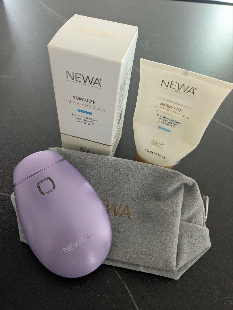 NEWA+ 美容機器 パープル　ジェル未開封付