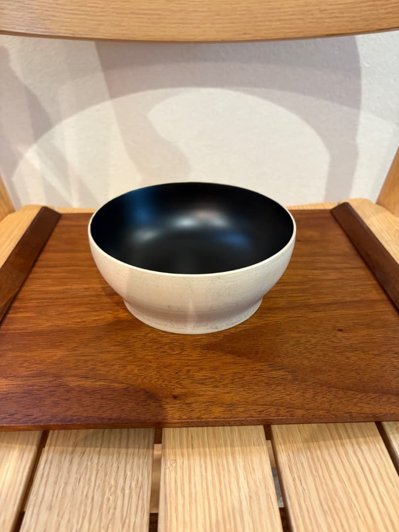 赤木明登 正法寺椀【白漆】セット