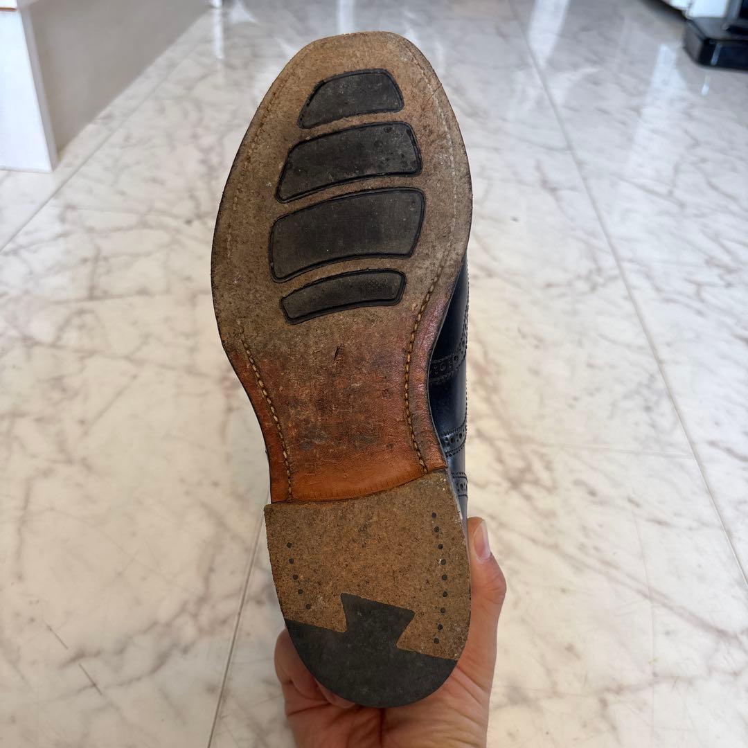 リーガル　REGAL コードバン　ウィングチップ　25センチ