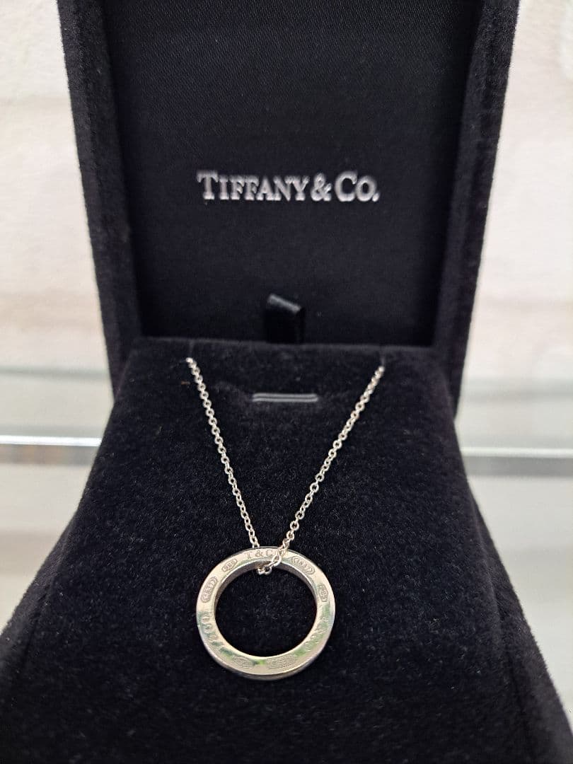 ぶーねTiffany&Co. ティファニー サークルリングネックレス925