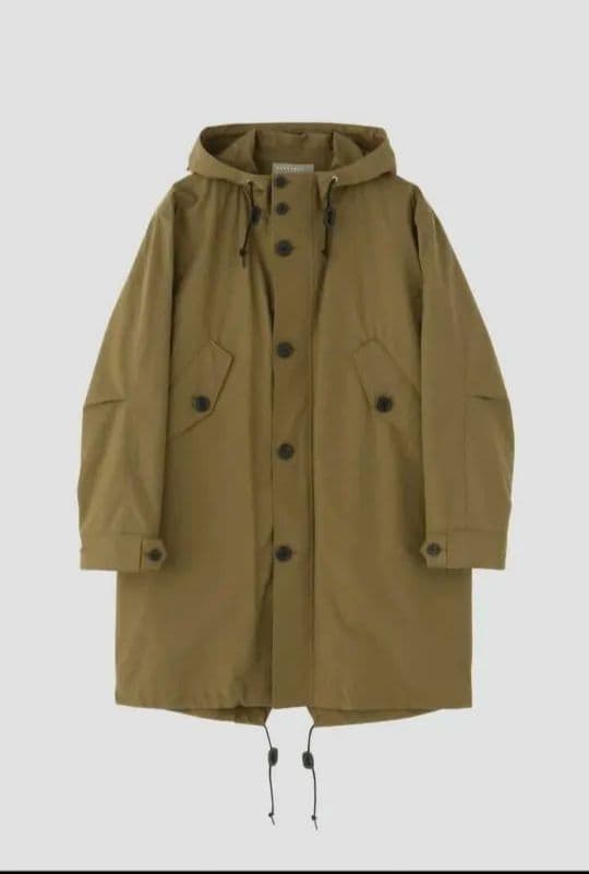 マーガレット・ハウエル モッズコートROOFED COTTON COATING