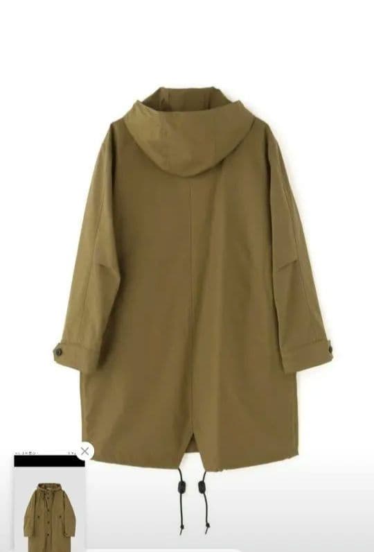 マーガレット・ハウエル モッズコートROOFED COTTON COATING