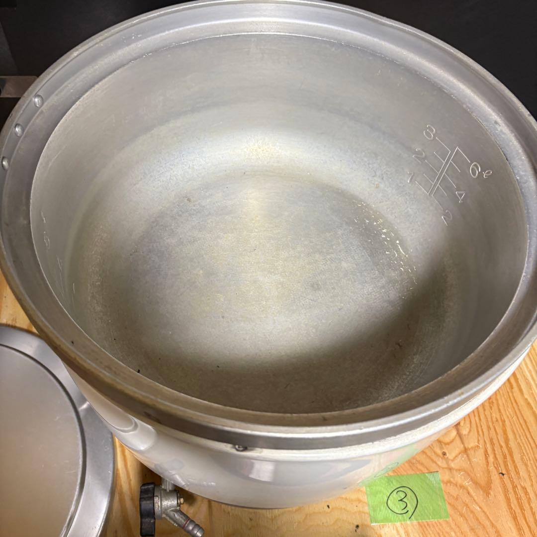 ③パロマ業務用ガス炊飯器　6.0リットル3升PR-6DSS-1 LPガス