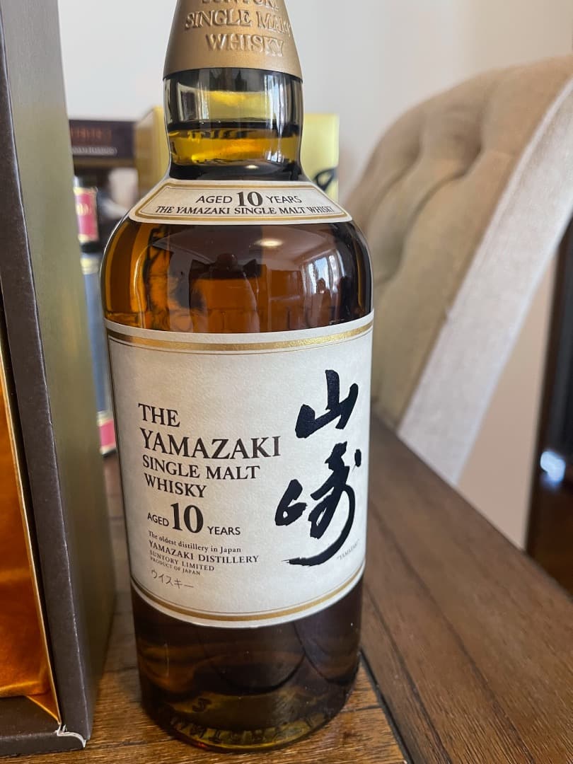 山崎 シングルモルトウイスキー 10年 700ml