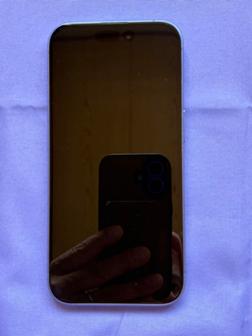 【美品✨】iPhone16 128GB SIMフリー ウルトラマリン