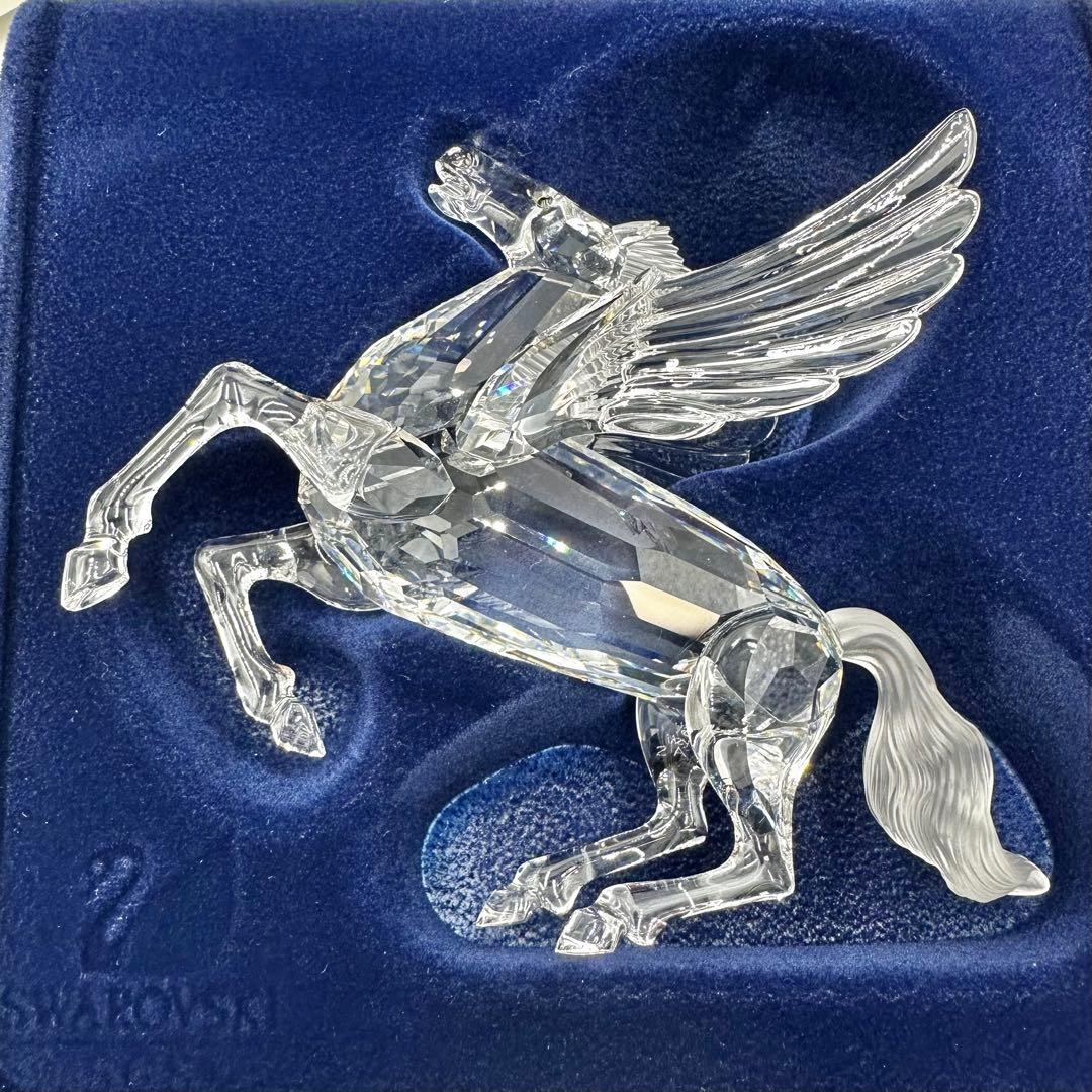 スワロフスキー ペガサス 1998年 SCS会員限定品 クリスタルガラス 置物