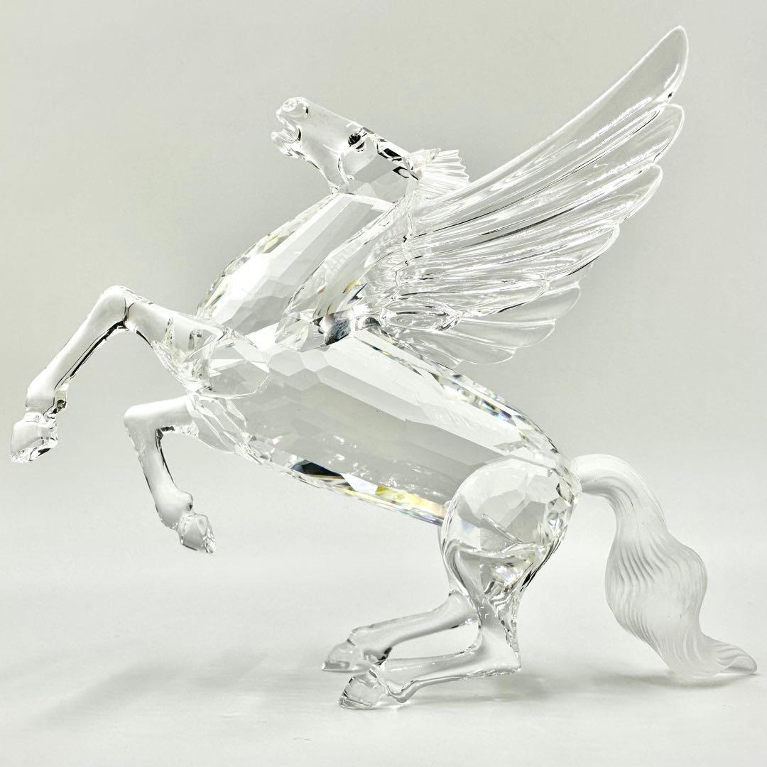 スワロフスキー ペガサス 1998年 SCS会員限定品 クリスタルガラス 置物