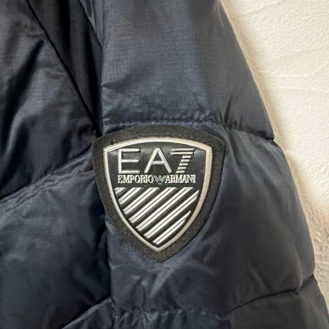 ‼️美品エンポリオ　アルマーニEA7 ‼️ブラック ダウンジャケット