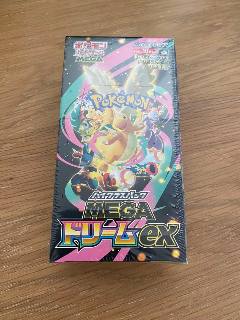 ポケモンカード　MEGAドリームex シュリンク付き1box
