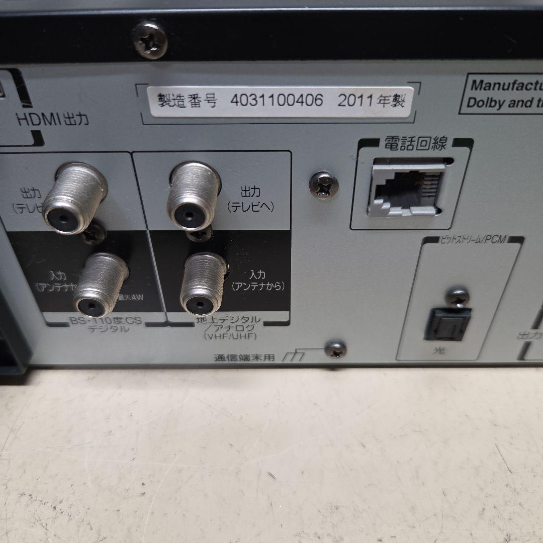 10/11まで ブルーレイレコーダー 東芝 D-BW500 VHS対応