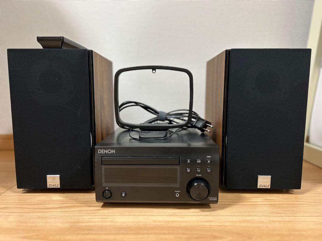DENON ミニコンポ　rcd-m41 スピーカー付き
