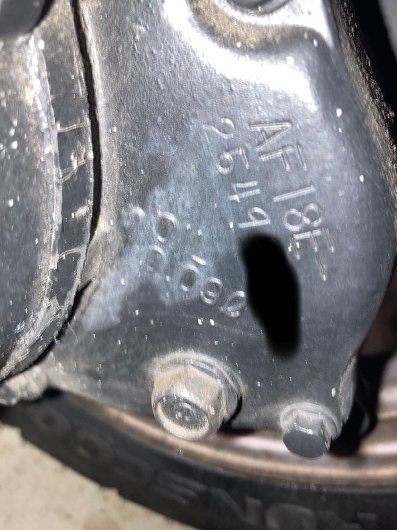 af27スーパーDIO純正太軸エンジンキャブリアホイールサス付