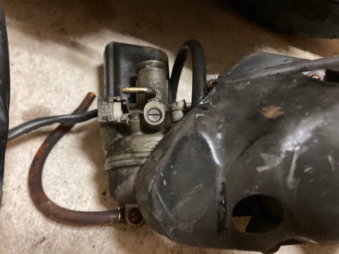 af27スーパーDIO純正太軸エンジンキャブリアホイールサス付