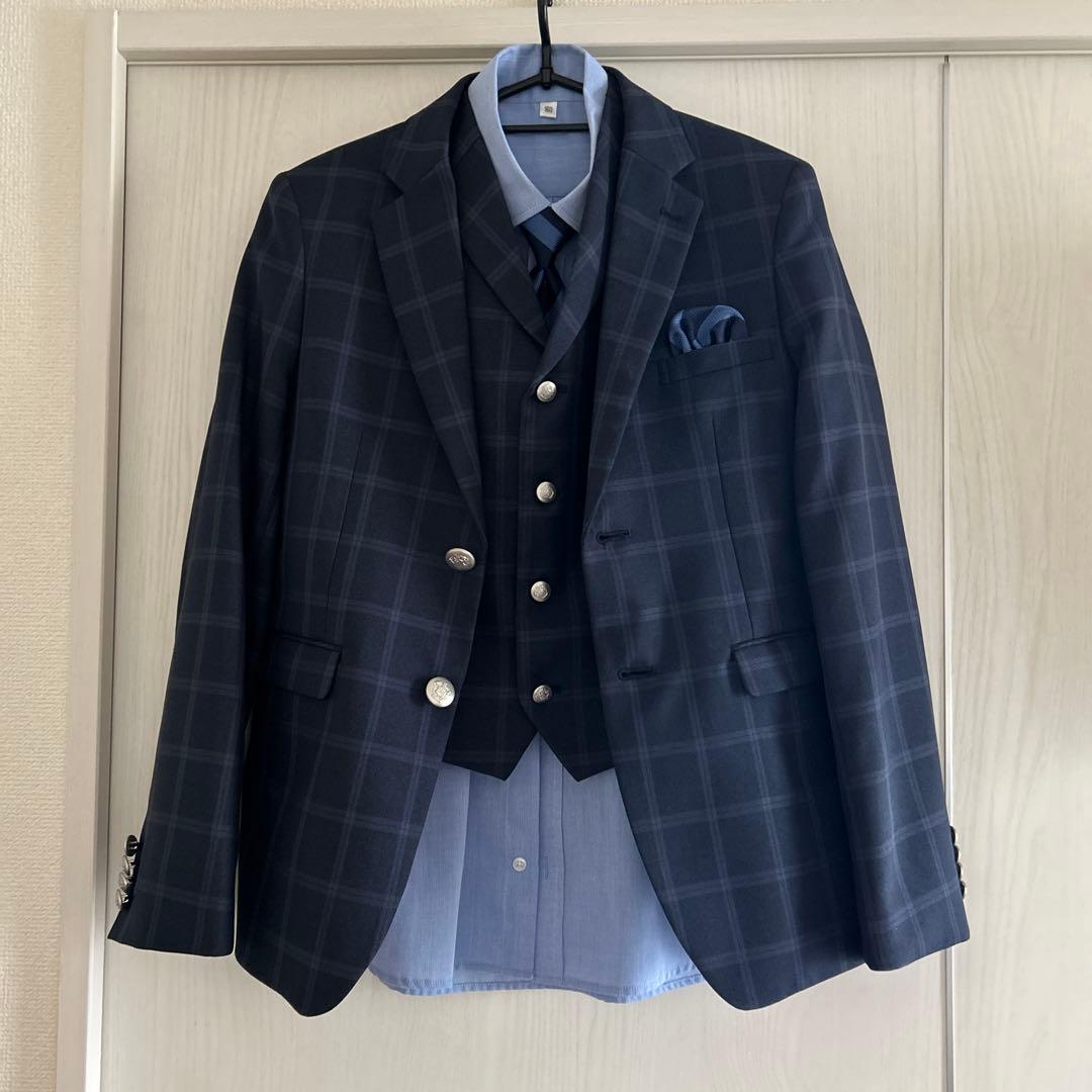 男の子 フォーマル スーツ 160 ⑥点セット