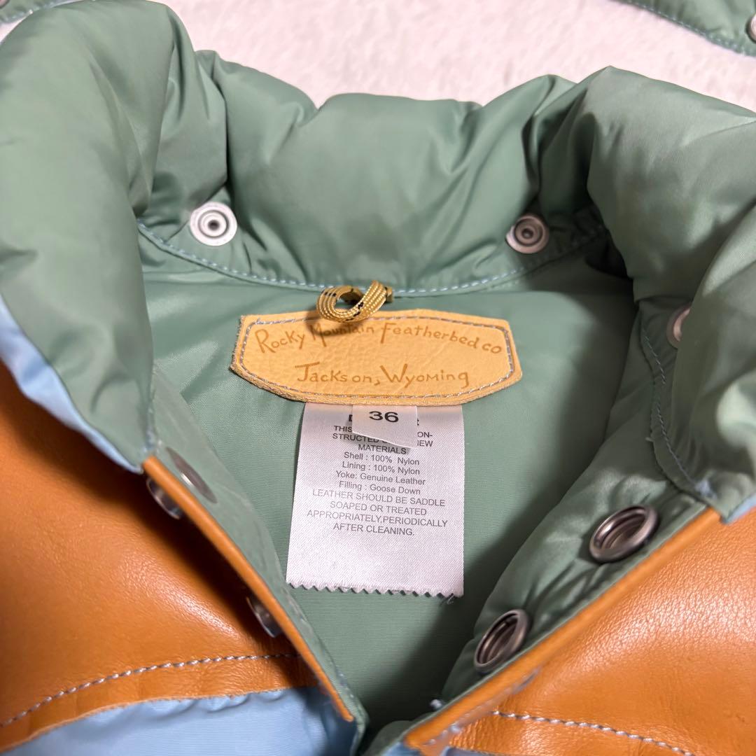 ヒステリックグラマー×ロッキーマウンテン ダウンベスト フード付き S 美品