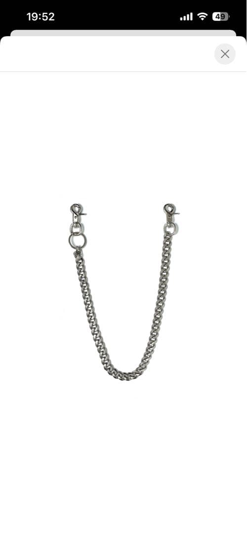 小物 FILTH CLASSIC BIKER CHAIN/SIV