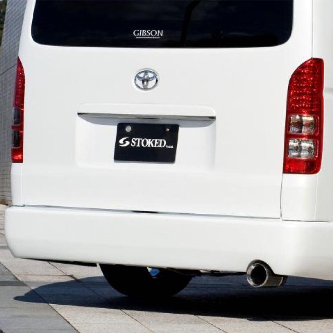 ハイエース200系ナロー用ギブソンリアバンパースポイラー美品070仕上げ