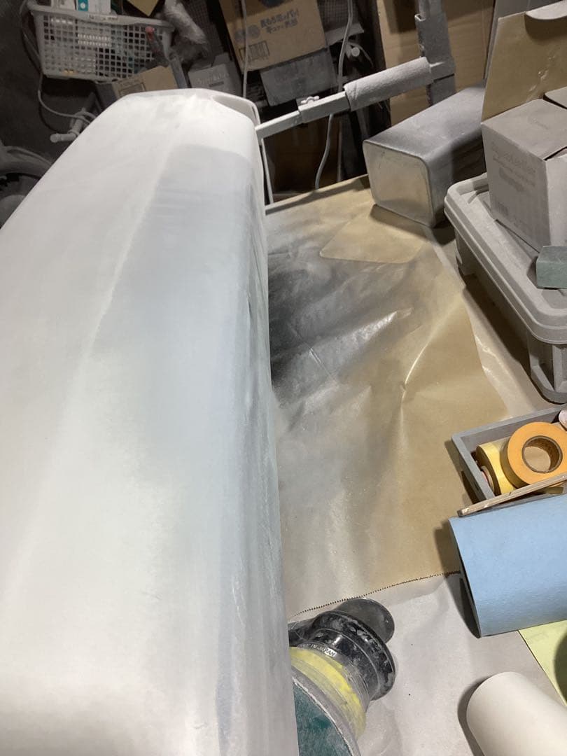 ハイエース200系ナロー用ギブソンリアバンパースポイラー美品070仕上げ