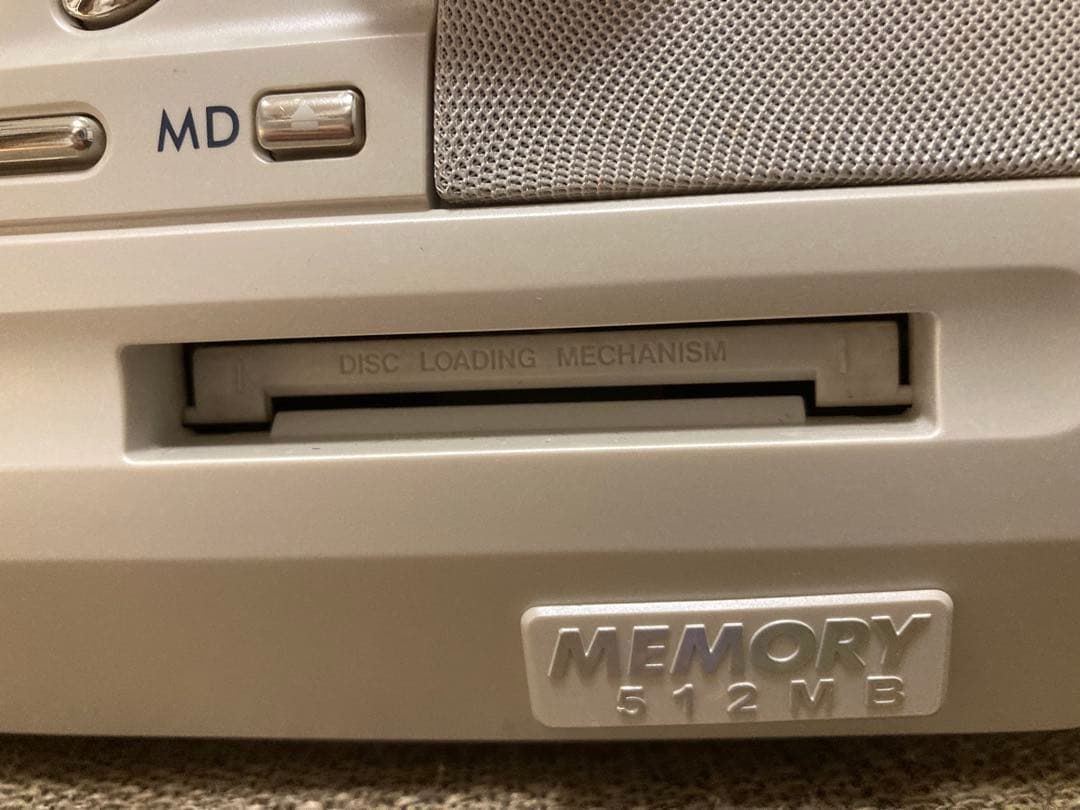 Victor RD-M2-SI-WH-P CD・MDポータブルシステム