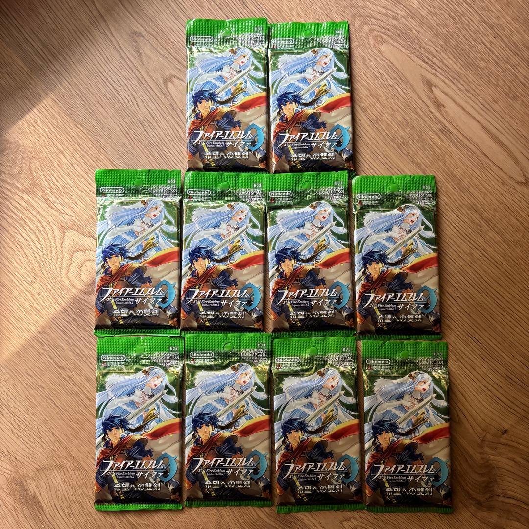 ファイアーエムブレム トレーディングカード 10パック