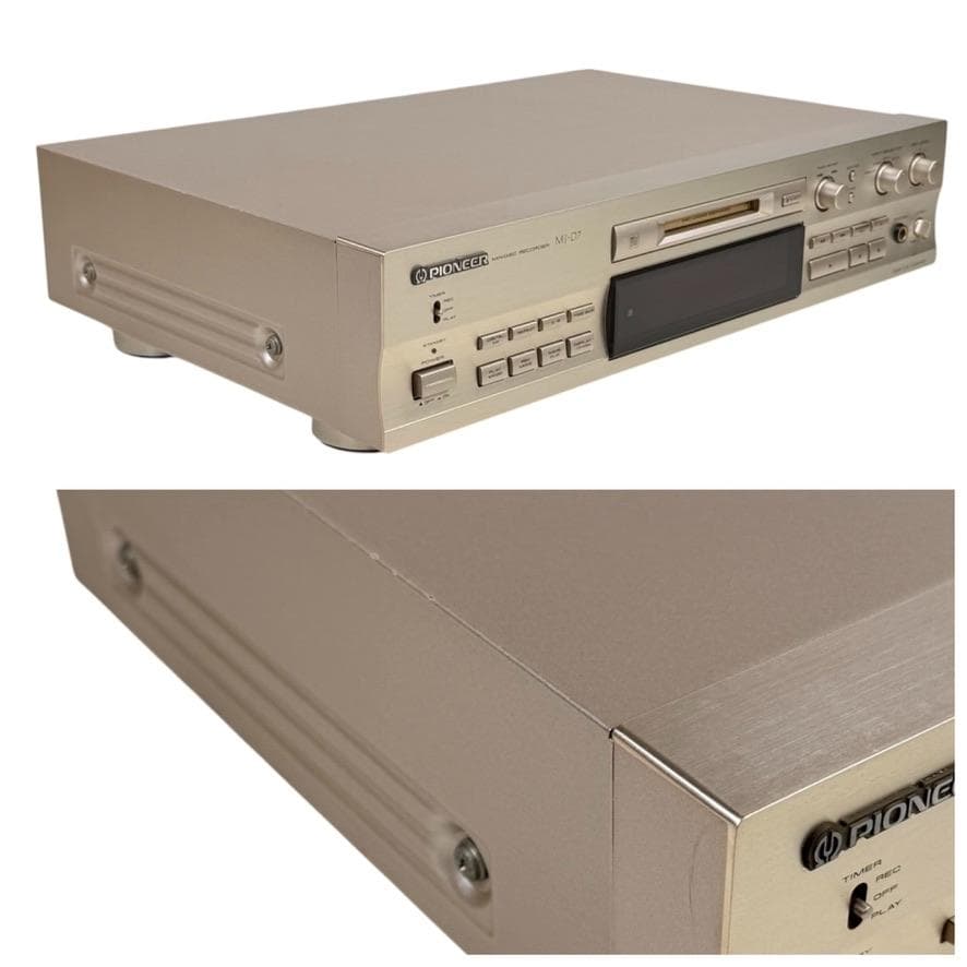 優良美品・録音動作確認済 Pioneer パイオニア MJ-D7 MDレコーダー