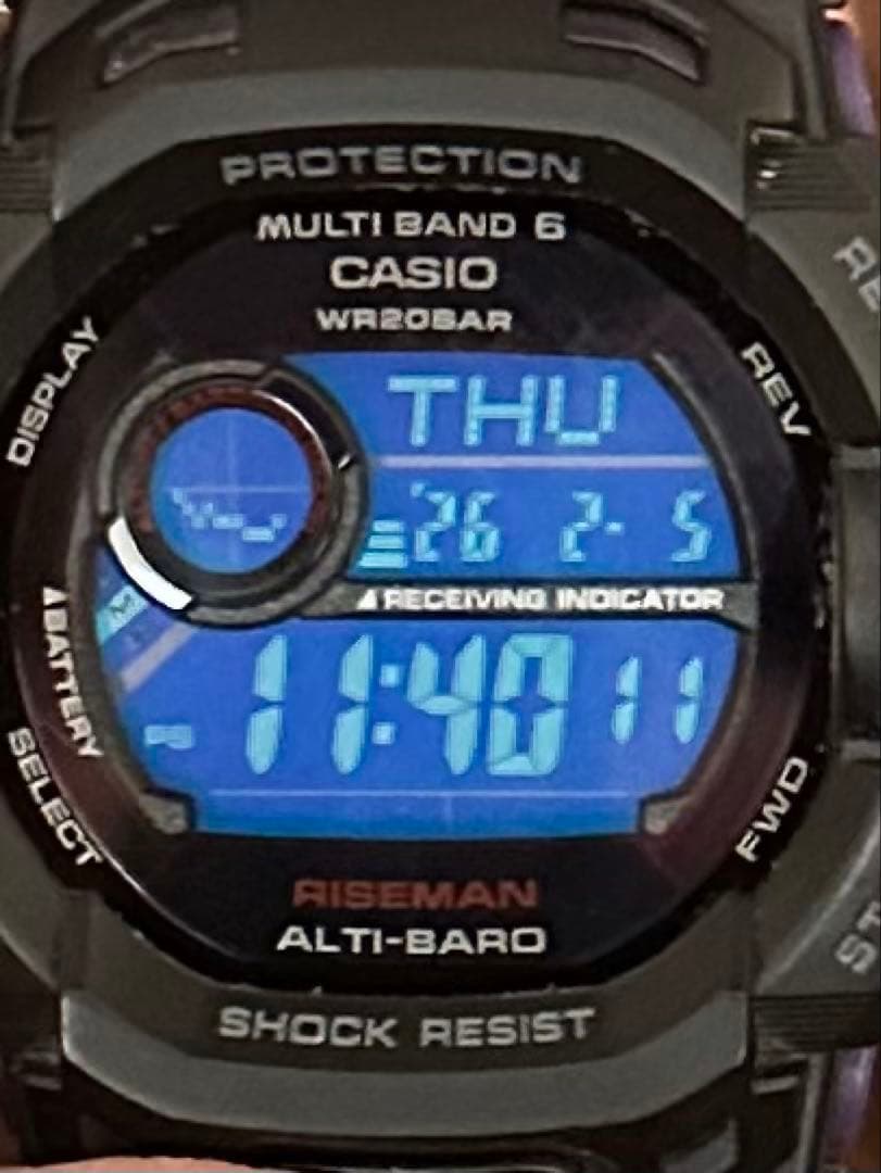 G-SHOCK GW-9200BPJ RISEMAN 電波ソーラー