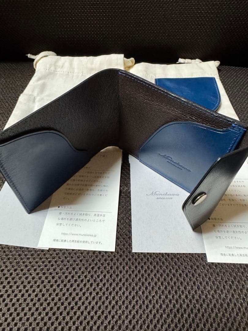 munekawa 薄型コンパクト財布　セット