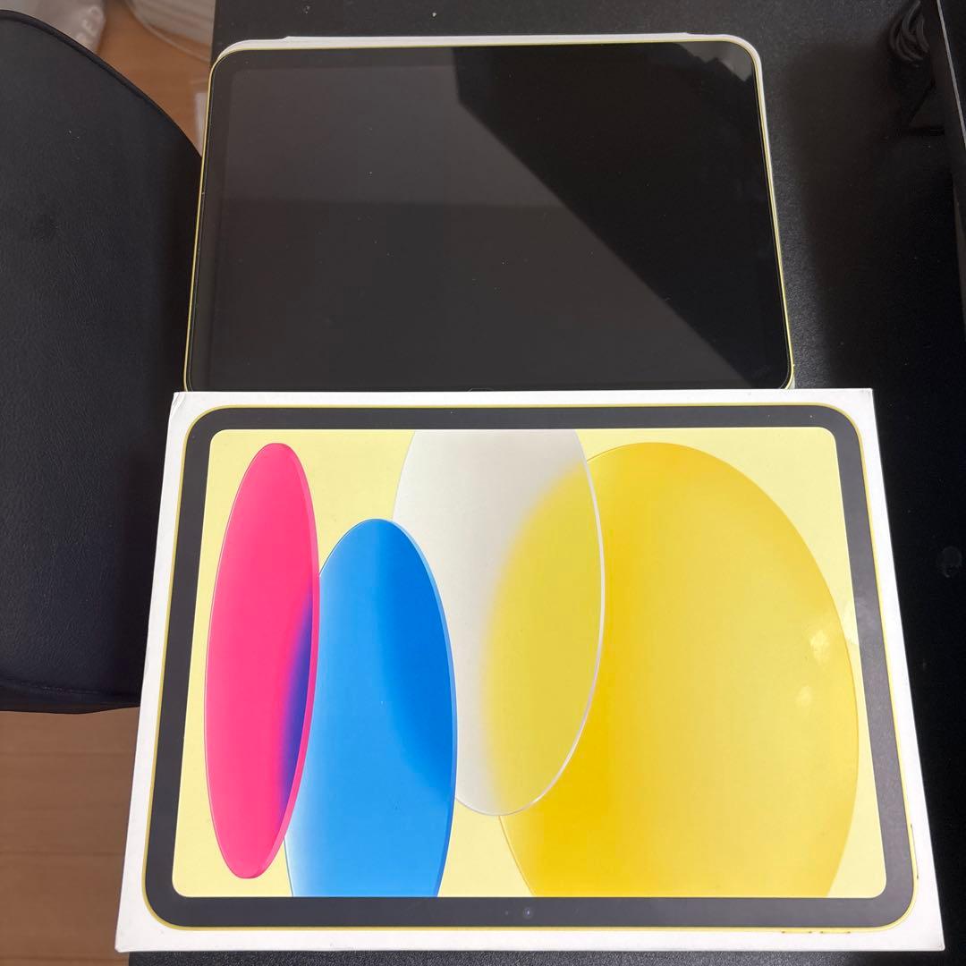 Apple iPad イエロー 本体 + Apple Pencil