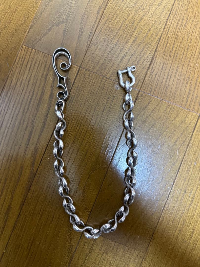 INCEPTION インセプション ウォレットチェーン 真鍮 シルバー 財布