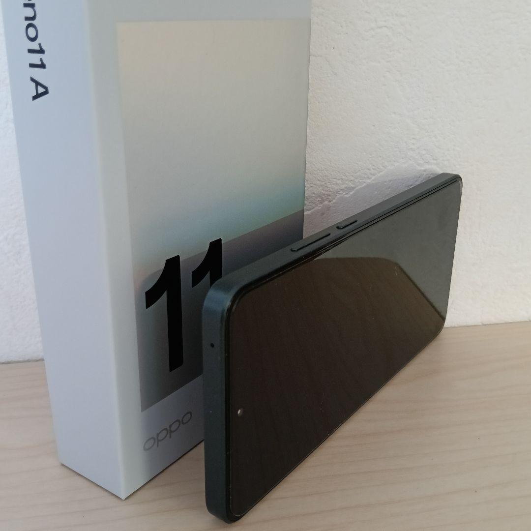 【中古品】スマホ SIMフリーOPPO Reno11A (ケース・フィルム付き)