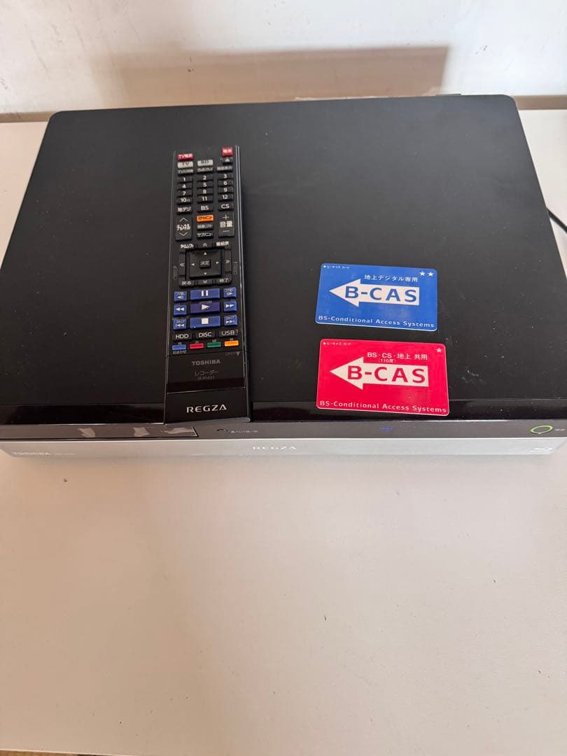 【ジャンク品】東芝REGZA BDレコーダー DBR-M490