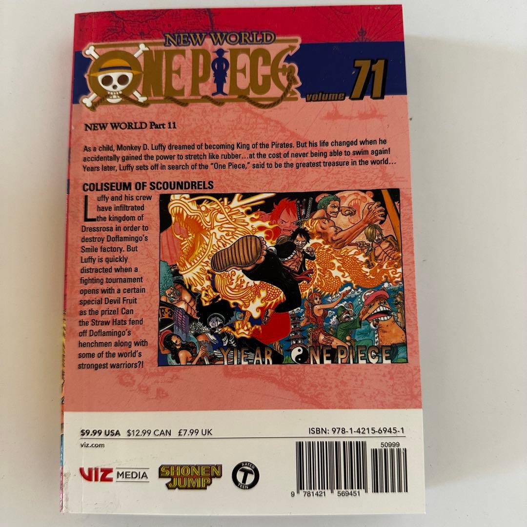ワンピース 71〜90巻 20冊 英語 one piece 海外版漫画 洋書