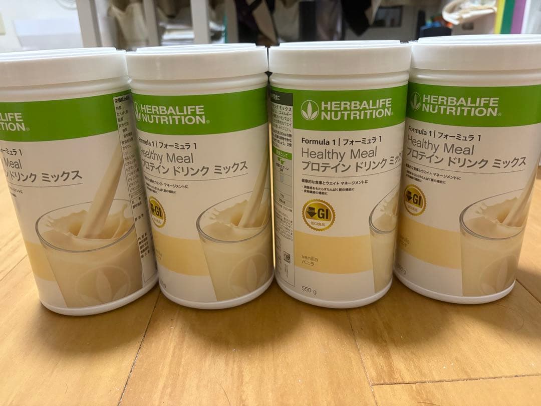 HERBALIFE Healthy Meal プロテイン ドリンク 4缶セット