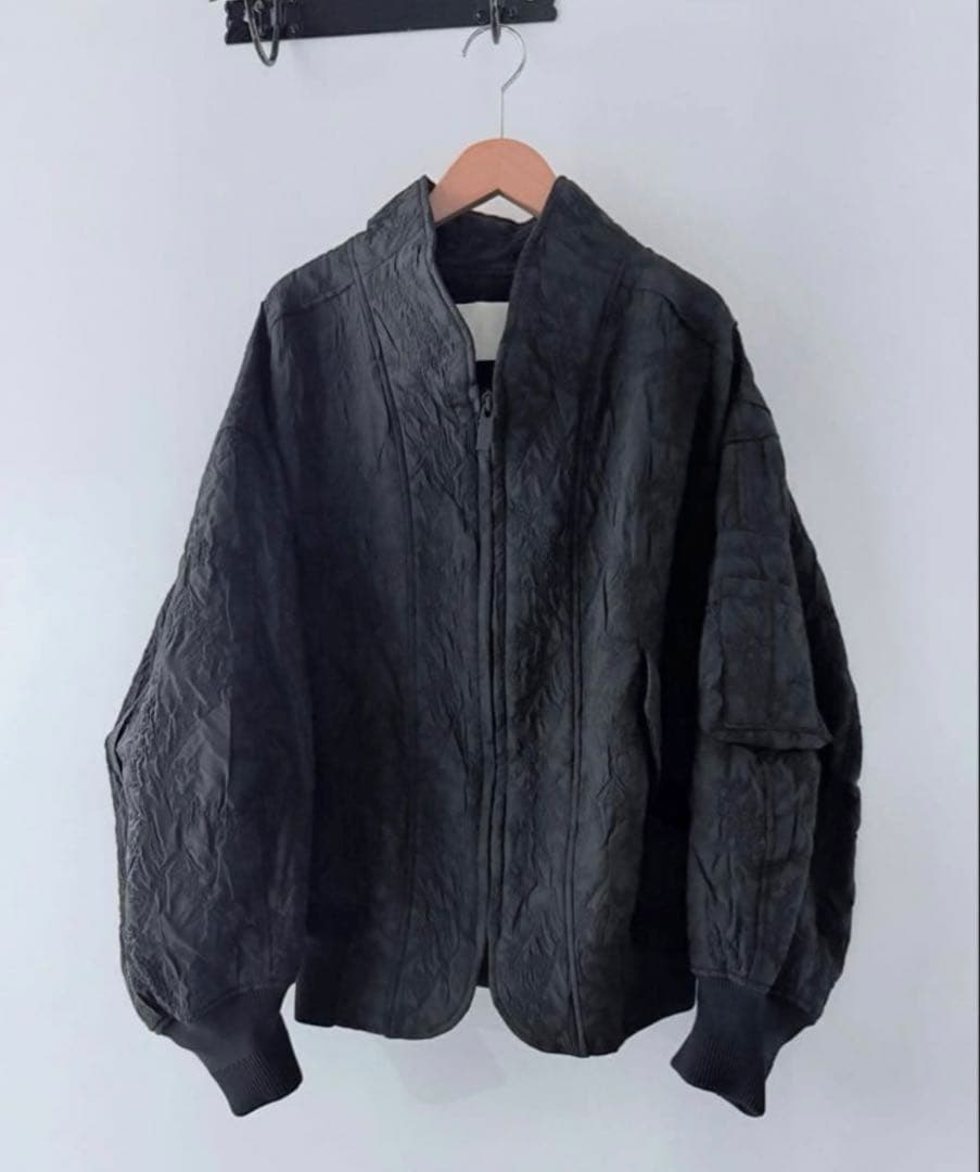 mame kurogouchi FLORAL JACQUARD ブルゾン