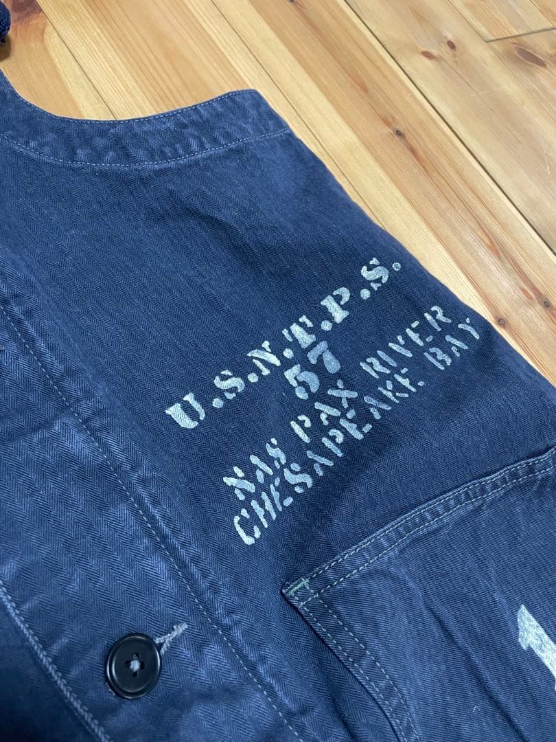 アワサカナコリンボ COLIMBO ビブ オーバーオール M ステンシル