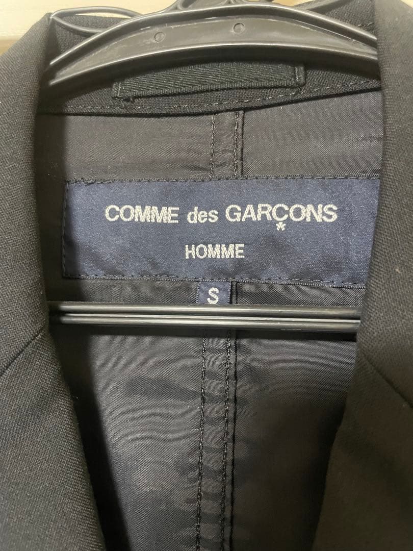 COMME des GARÇONS HOMMEテーラードジャケット S 黒