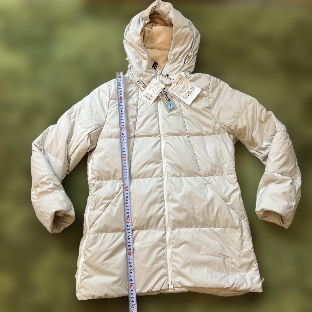 新品Ｌサイズ　フィラゴルフレディース撥水加工フード付き高級ダウンジャケット