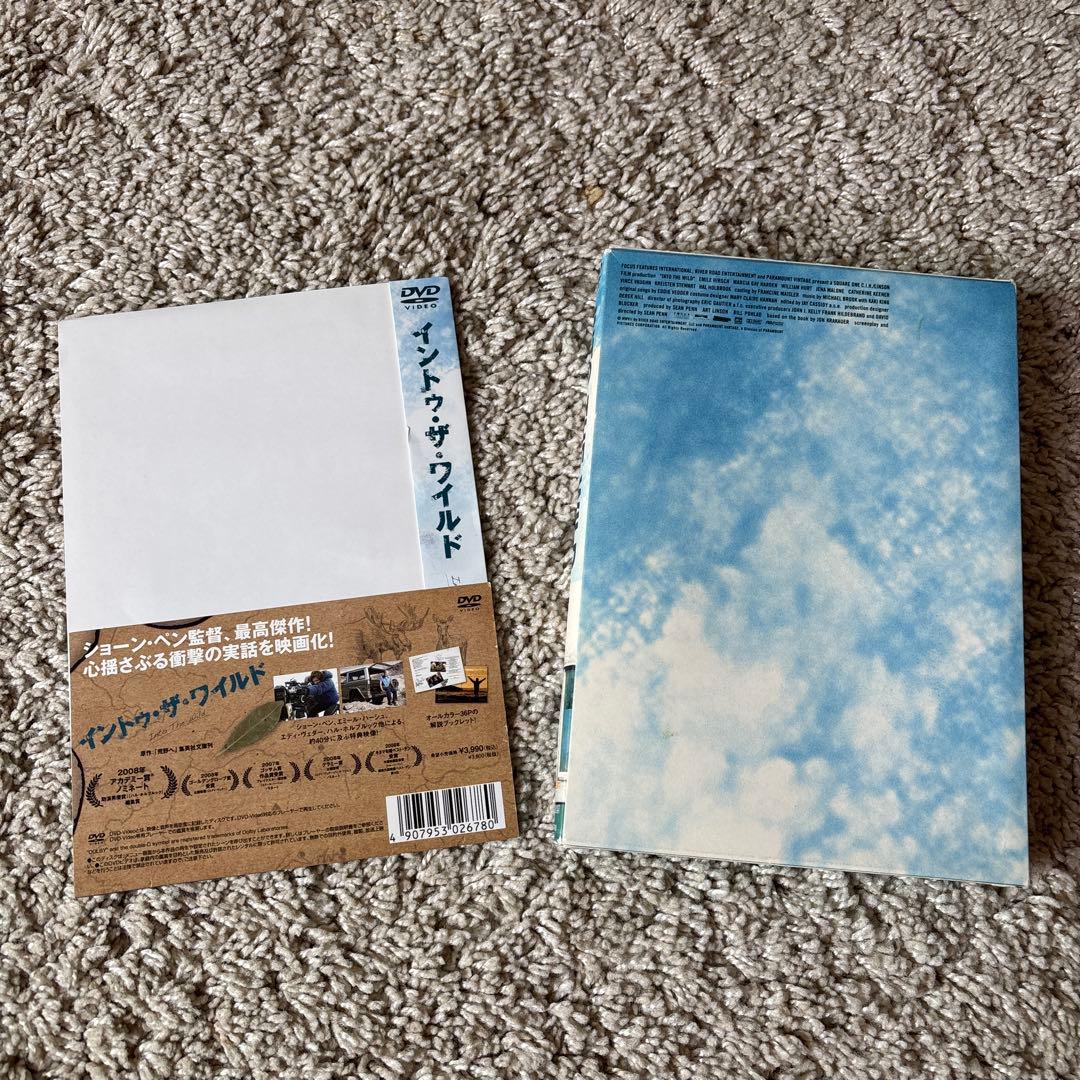 廃盤レア✴︎初回特典（ネガ）付き！イントゥ・ザ・ワイルド('07米)dvd